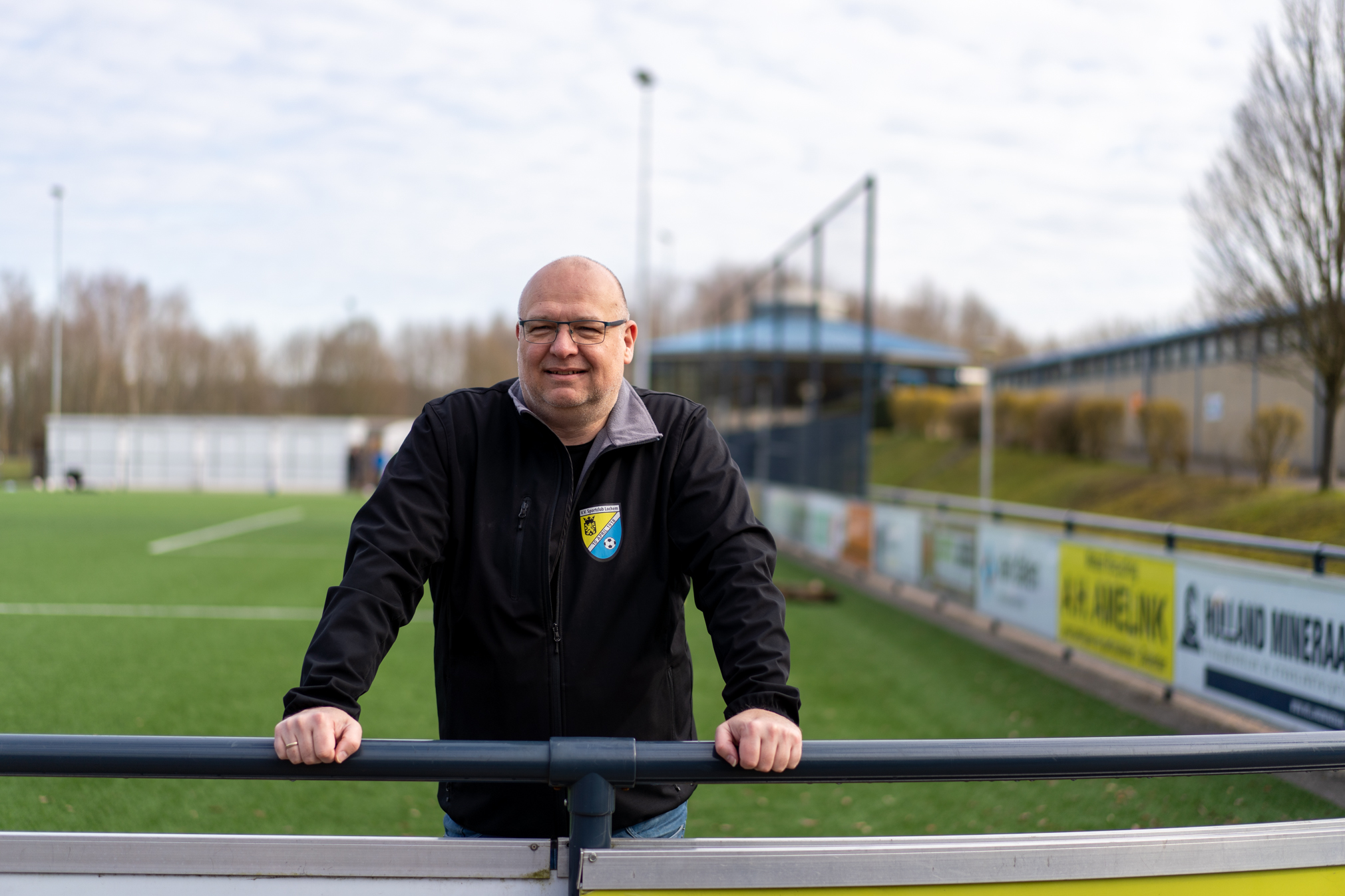 Frank Wielaard hoofdcoach vrouwenvoetbal Sportclub Lochem