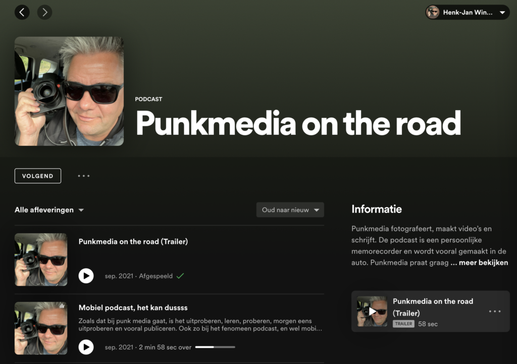 Punkmedia on the road… podcasten